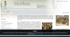 Desktop Screenshot of line-of-battle.de